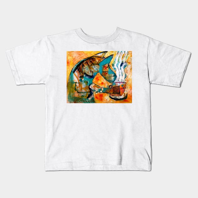 Francy Kids T-Shirt by JennAshton